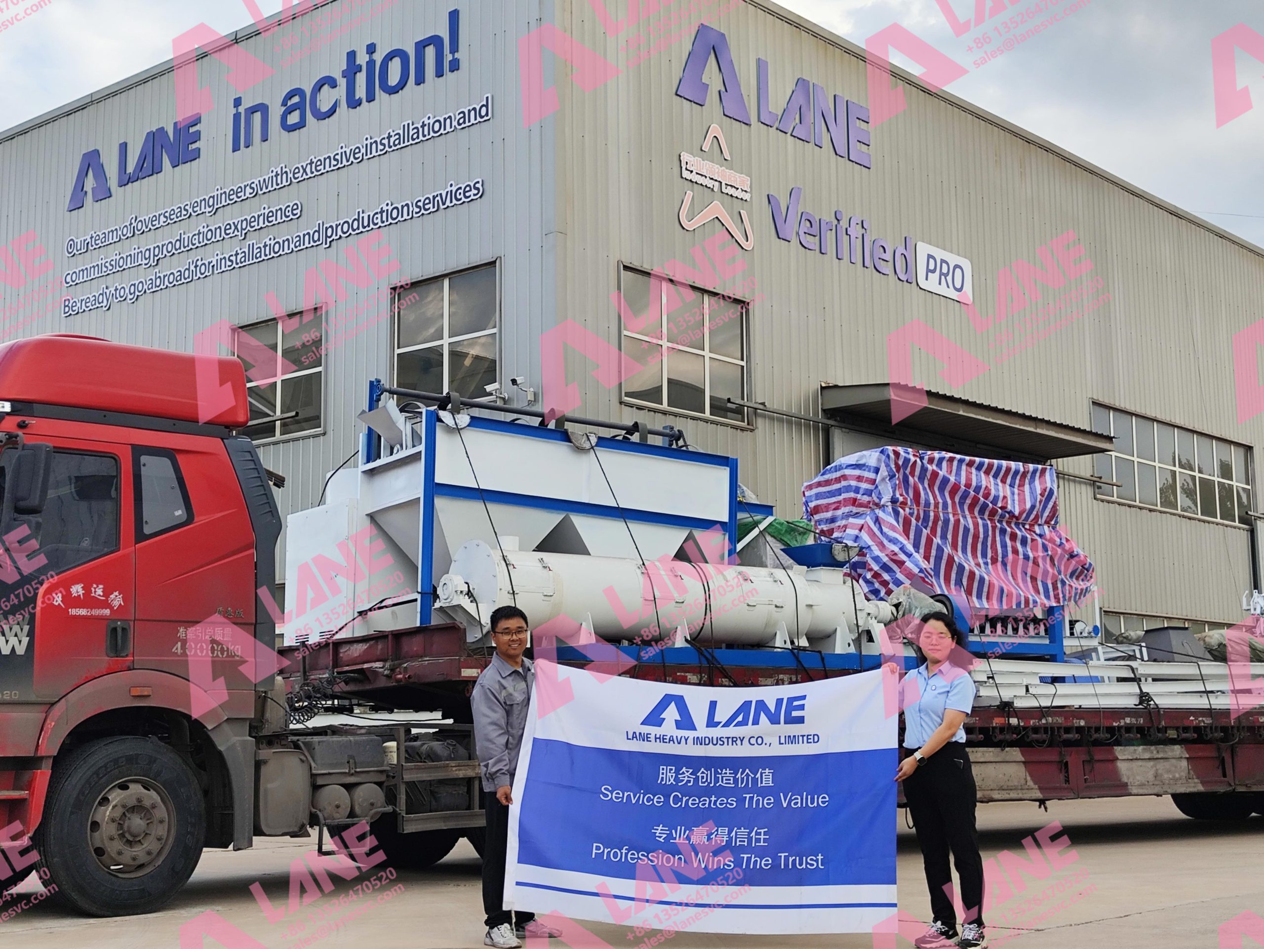 LANE Group Completes Shipment of 1 State-of-the-Art Di-Ammonium Phosphate Production Lines