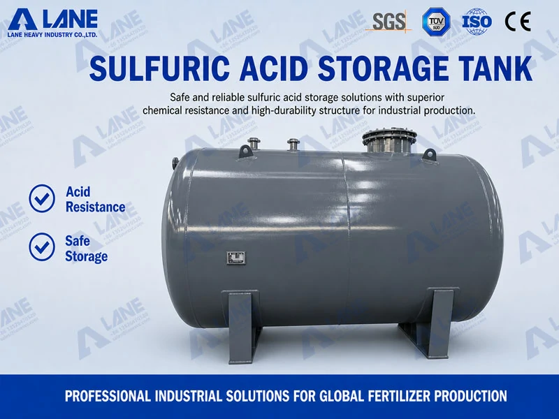 Sulfuric acid storage tank