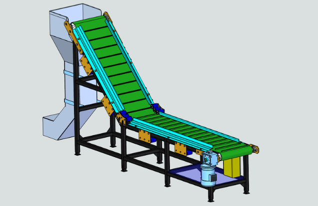 Large Inclination Belt Conveyor