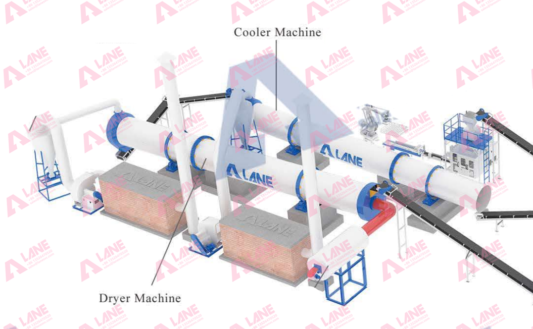 SSP fertilizer production line