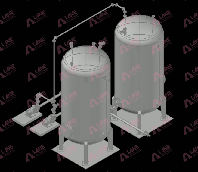 Sulfuric acid storage tank