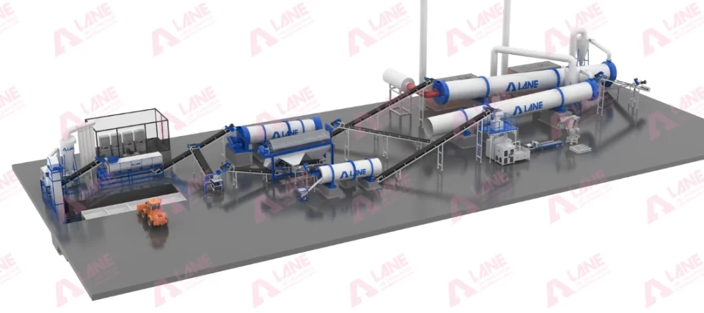 DAP fertilizer production line
