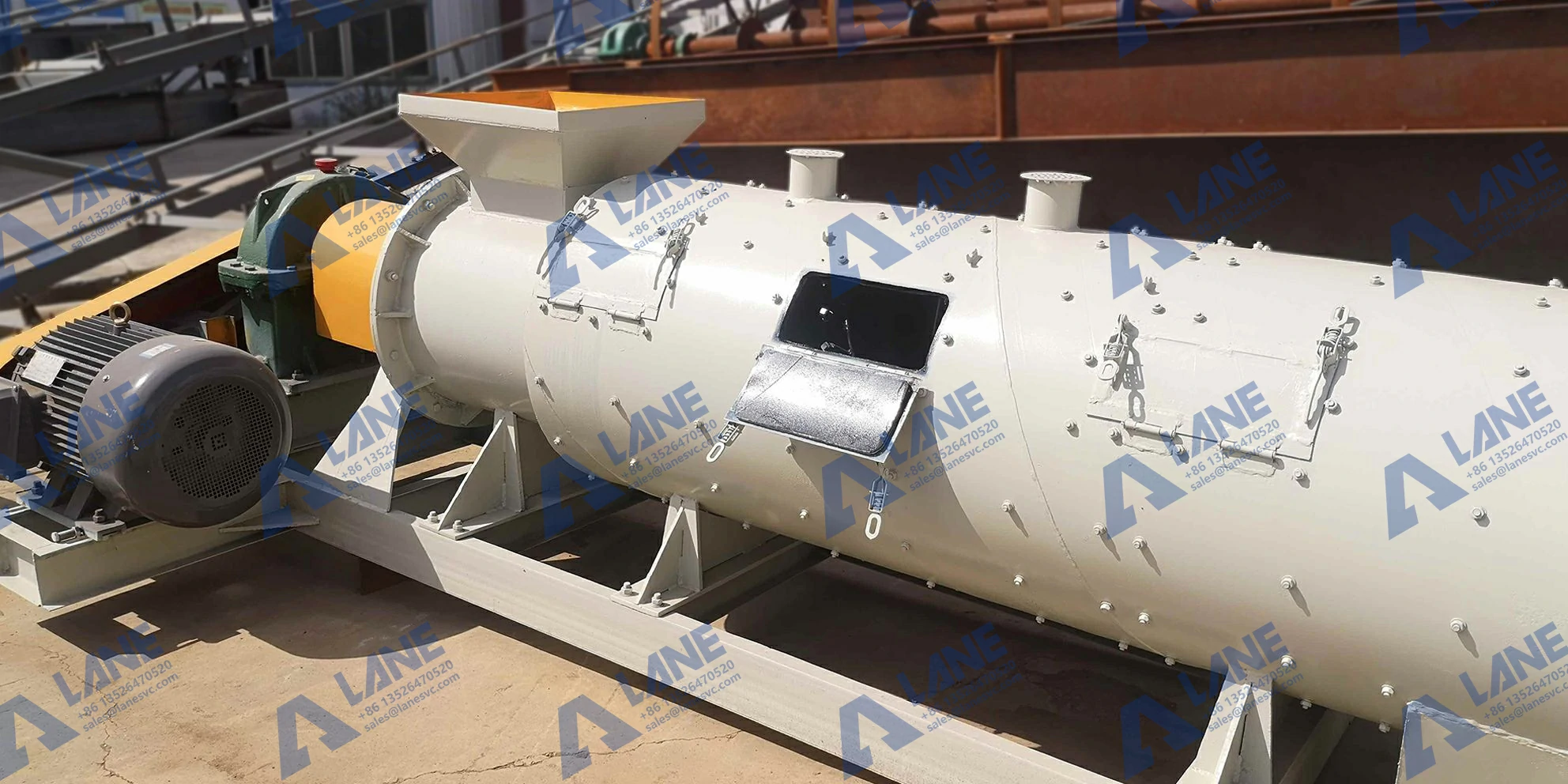 Stirring Pin Granulator: 95%+ Pelletizing Rate, 1-10 T/H for Organic Fertilizer