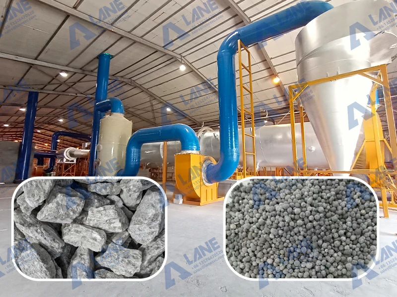Phosphate Rock Fertilizer Process