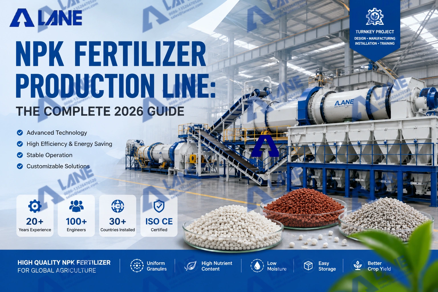 Industrial NPK Manufacturing Equipment: A Buyer’s Guide to Process, Cost, and Supplier Selection
