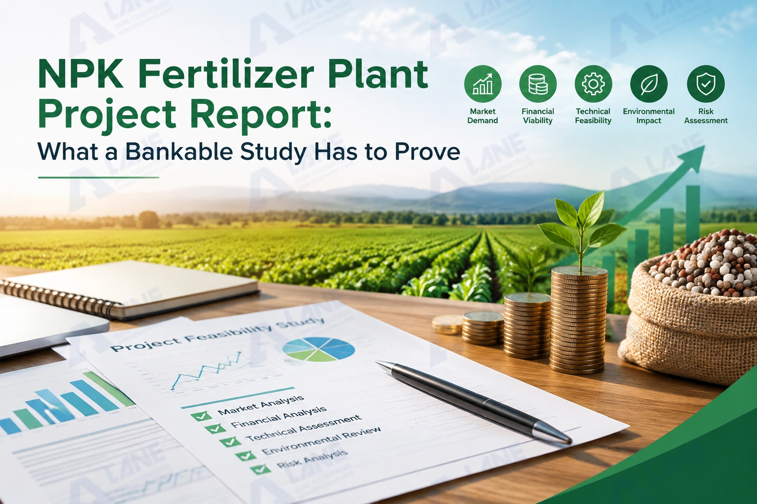 NPK fertilizer plant project report: what a bankable study has to prove