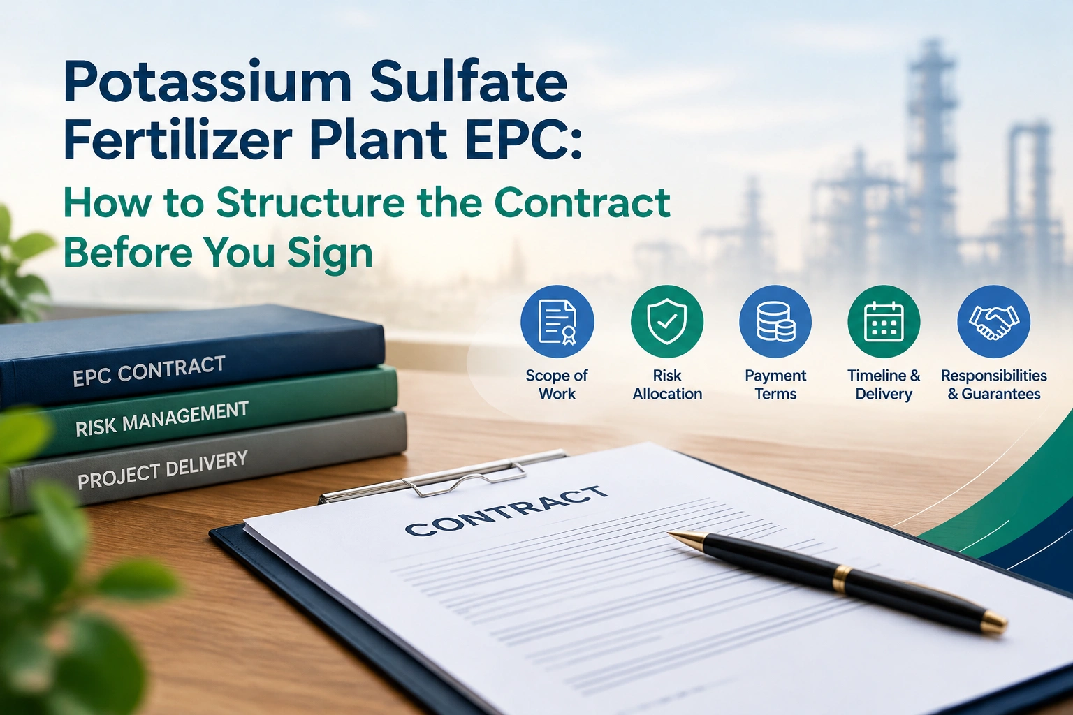 Potassium Sulfate Fertilizer Plant EPC: How to Structure the Contract Before You Sign Potassium Sulfate Fertilizer Plant EPC: How to Structure the Contract Before You Sign